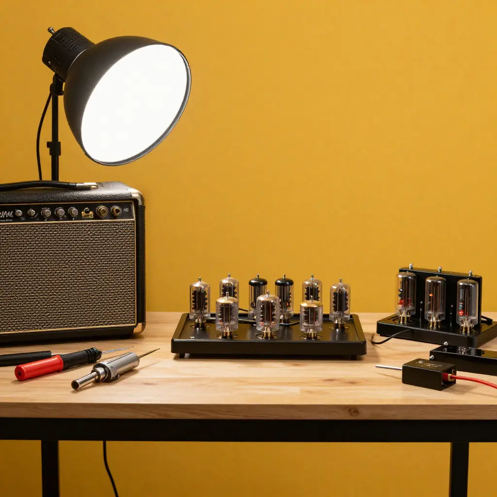 Vintage amplifier restoration service 